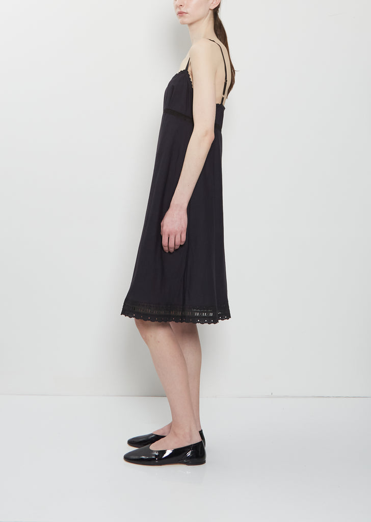 Khadi Cotton Kymber Slip — Midnight