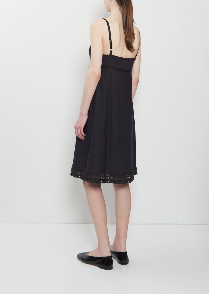 Khadi Cotton Kymber Slip — Midnight