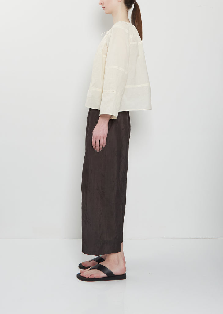 Khadi Silk Wide Leg Pants — Sumi