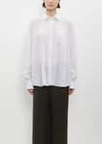 Tencel Ruched Biggie Shirt