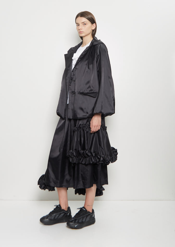 Technical Taffeta Hooded Jacket