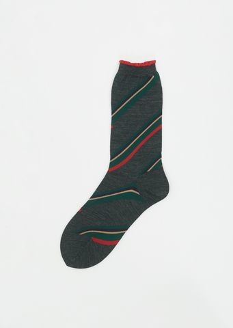 Reginmental Socks — Green
