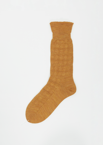 Super Merino Links Sock — Mustard