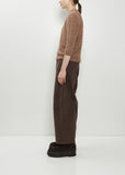 Loft Baby Crewneck Alpaca Sweater — Spice