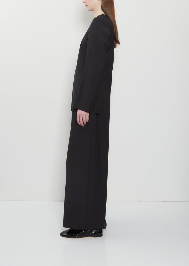 Tailored Dinner Wool Blouse