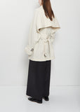 Washed Cotton Trench Coat