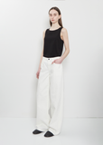 Eglitta Cotton Jean — White
