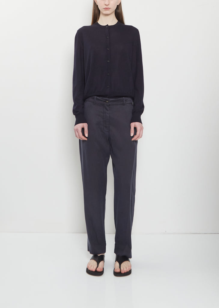 Karsten Lyocell Pant — Navy