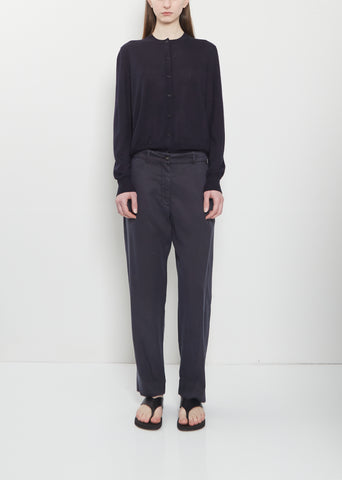 Karsten Lyocell Pant — Navy
