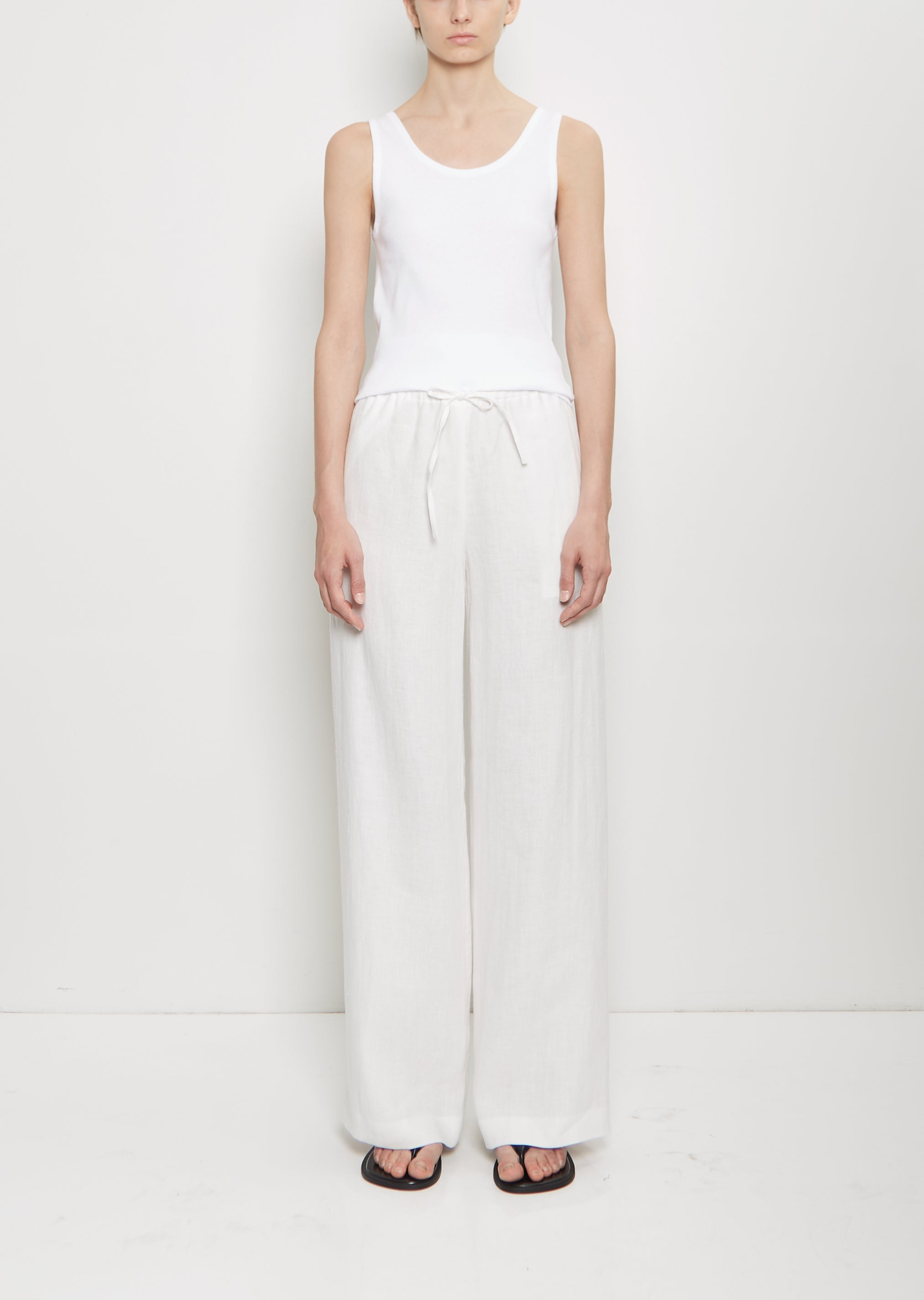 パンツ marno Calina pants MARNO Calina pants Navy カジュアルパンツ