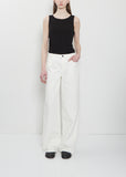 Eglitta Cotton Jean — White