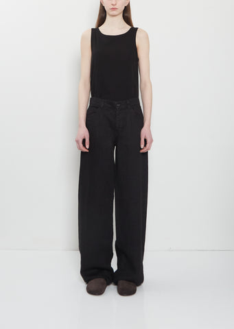 Eglitta Cotton Jean — Black