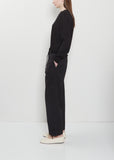 Delano Cotton Pant — Black
