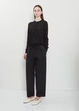 Delano Cotton Pant — Black