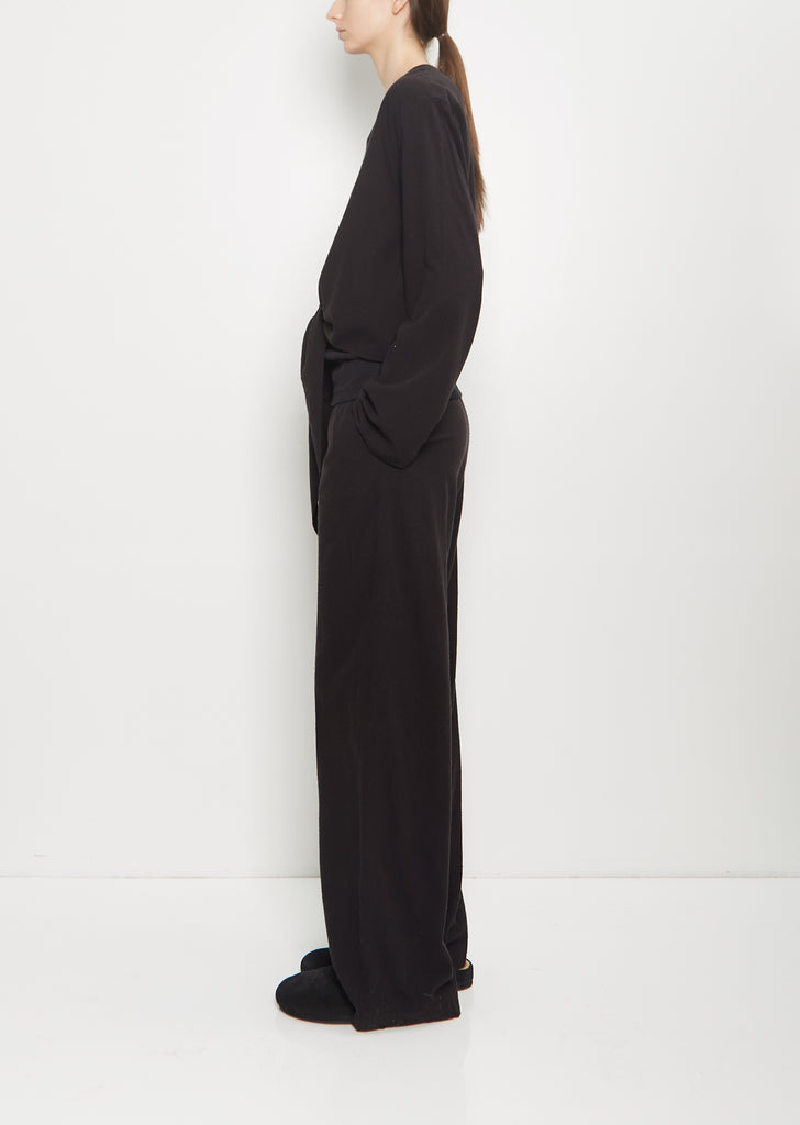 Raw Silk Wrap Jacket