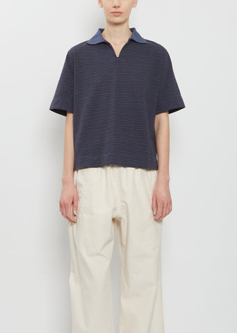 Boxy Cotton Polo