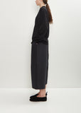 Mora Wool Cardigan — Black