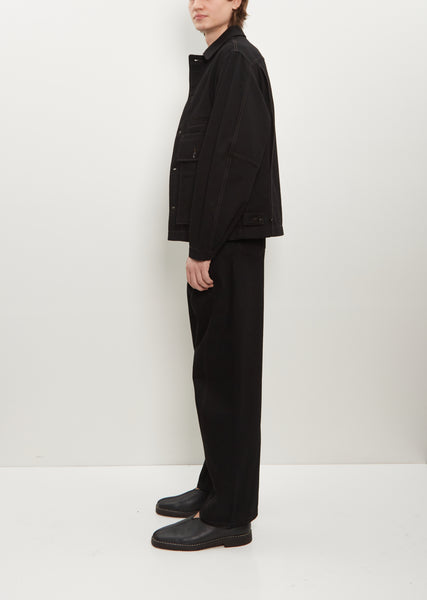 LEMAIRE BOXY JACKET デニムジャケット　S Denim Indigo Boxy Jacket | LEMAIRE