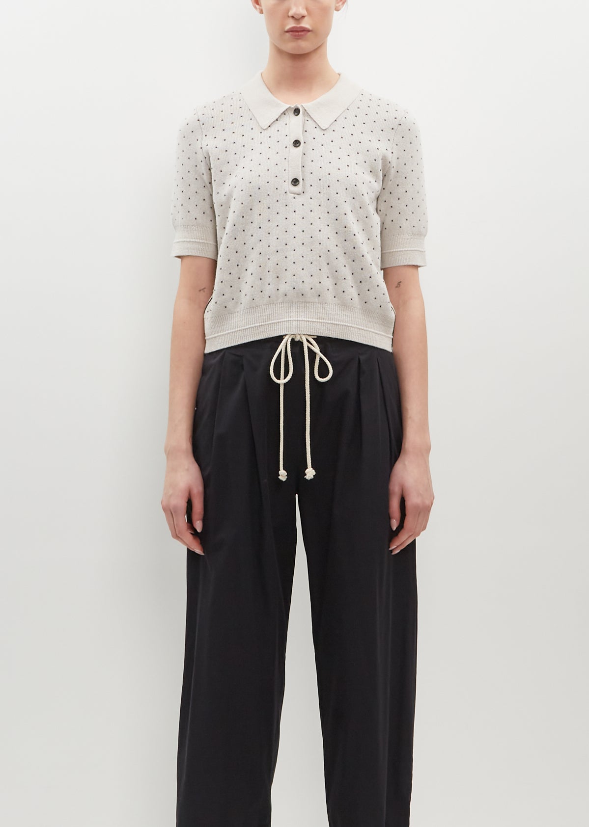 Jacquard Polo – La Garçonne