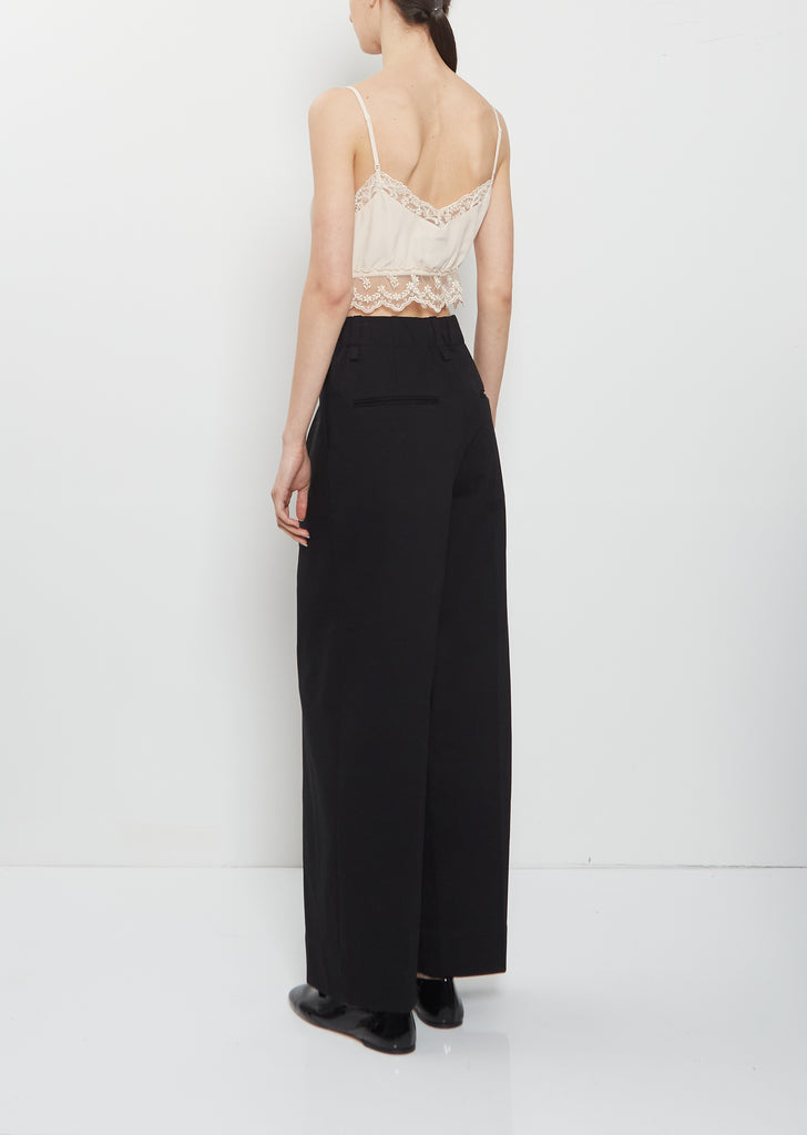 Lace Trim Negligee Bralette