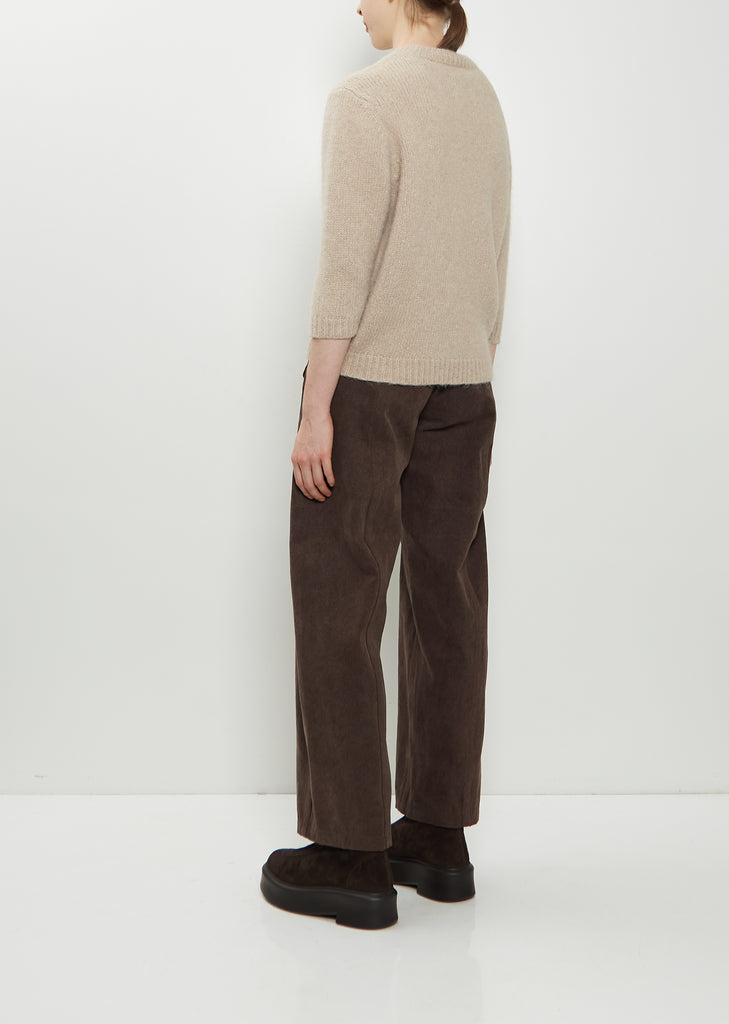Cotton Canvas Pants — Washed Soil