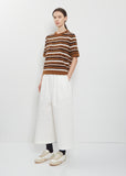 Knitted Cotton Linen T-Shirt