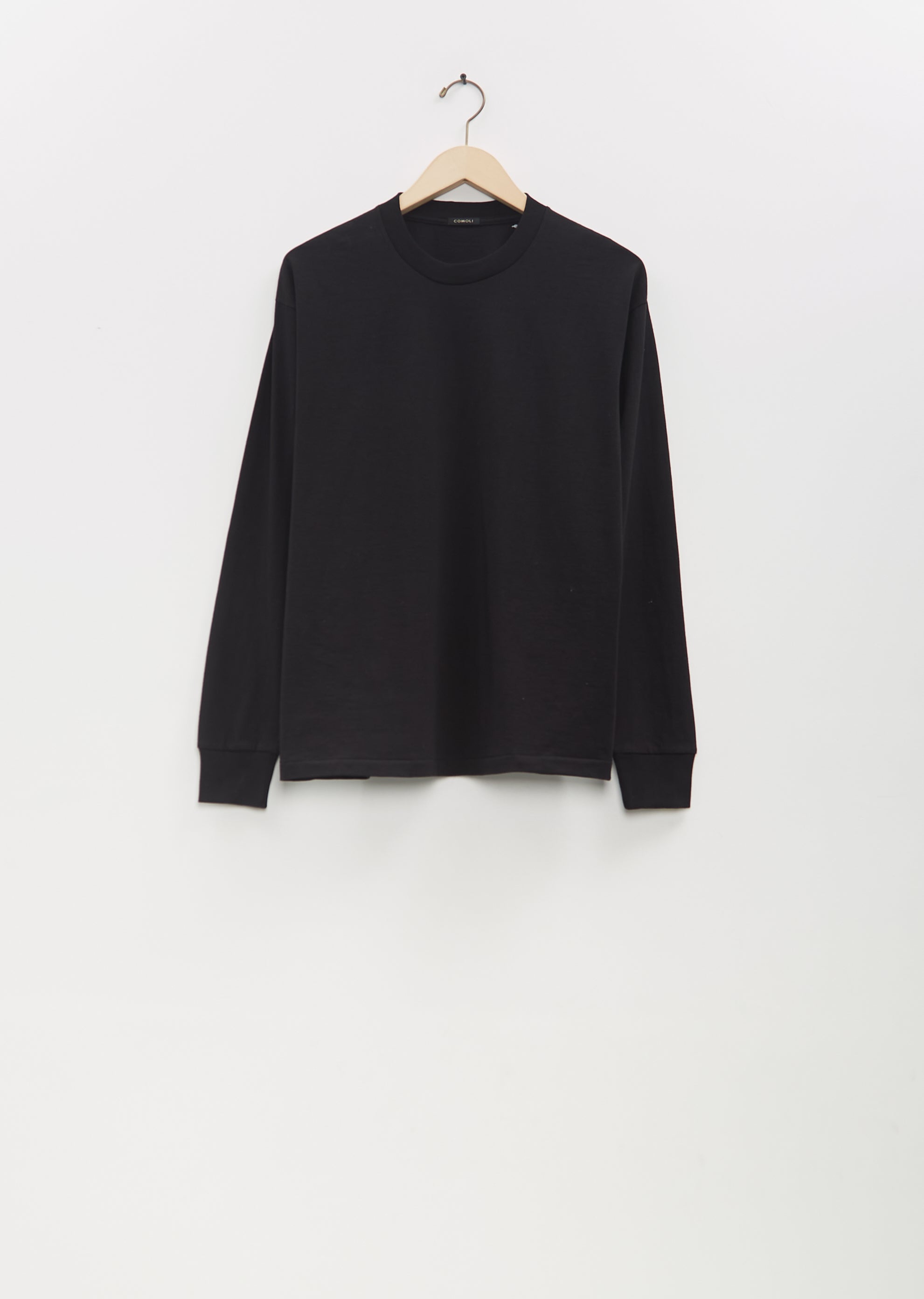 トップス COMOLI COTTON JERSEY LONG SLEEVE T-SHIRT COMOLI 