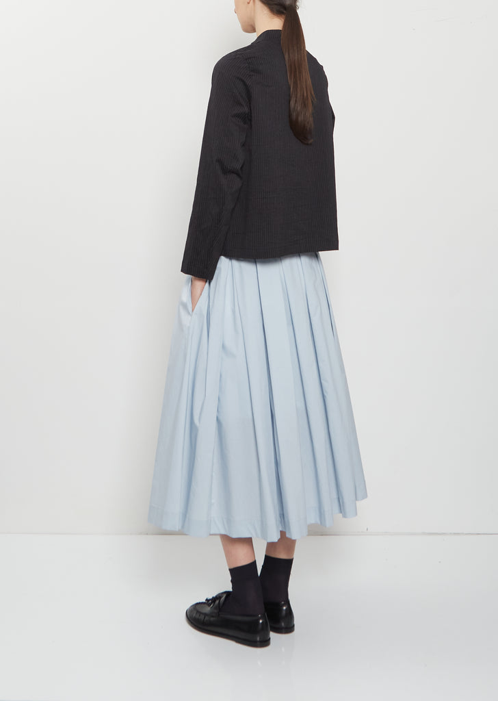 Solange Typewriter Cotton Skirt
