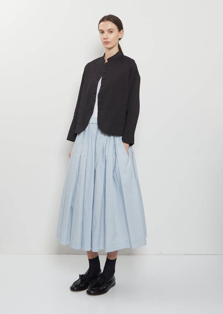 Solange Typewriter Cotton Skirt