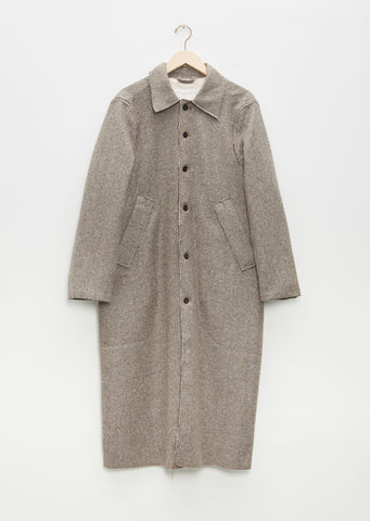 Long Wool Gap Coat – La Garçonne