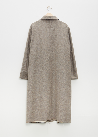 Long Wool Gap Coat – La Garçonne