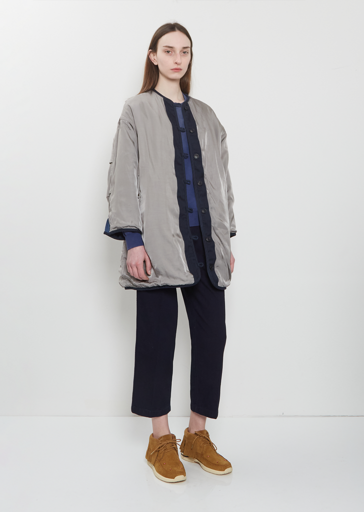 Liner Riversible Wool Linen Coat