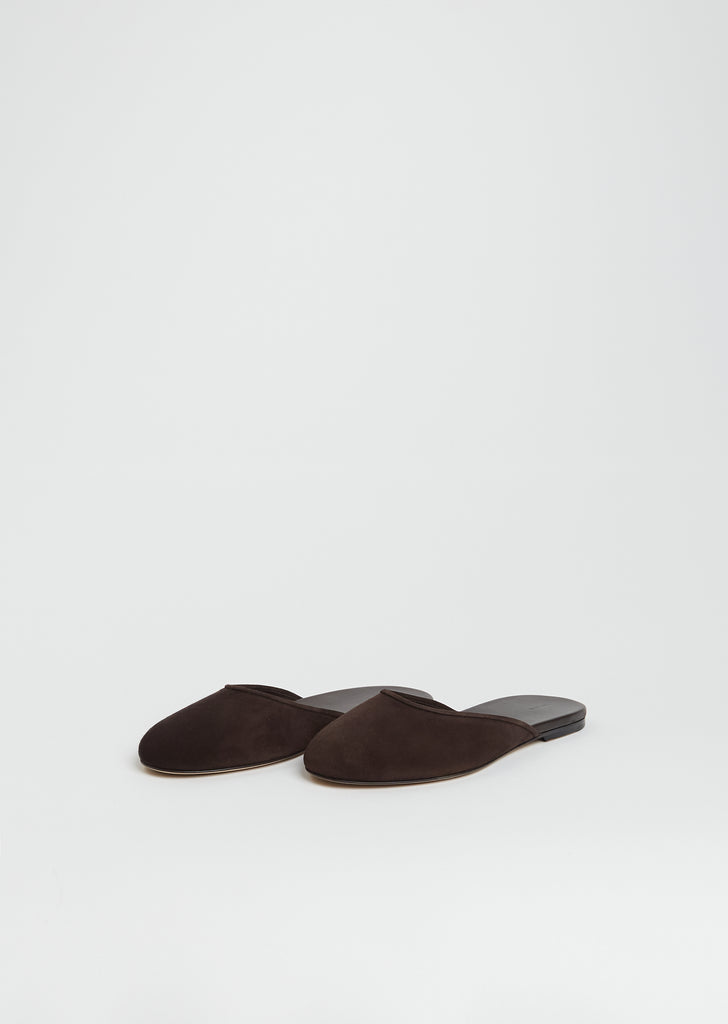 Sleeper Two Slides — Lacquer Brown