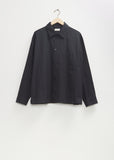 Cotton Pyjama Shirt — Caviar