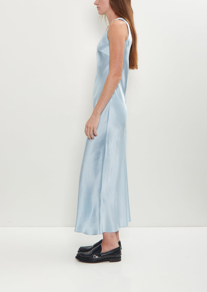 Silk Bow Detail Camisole Dress