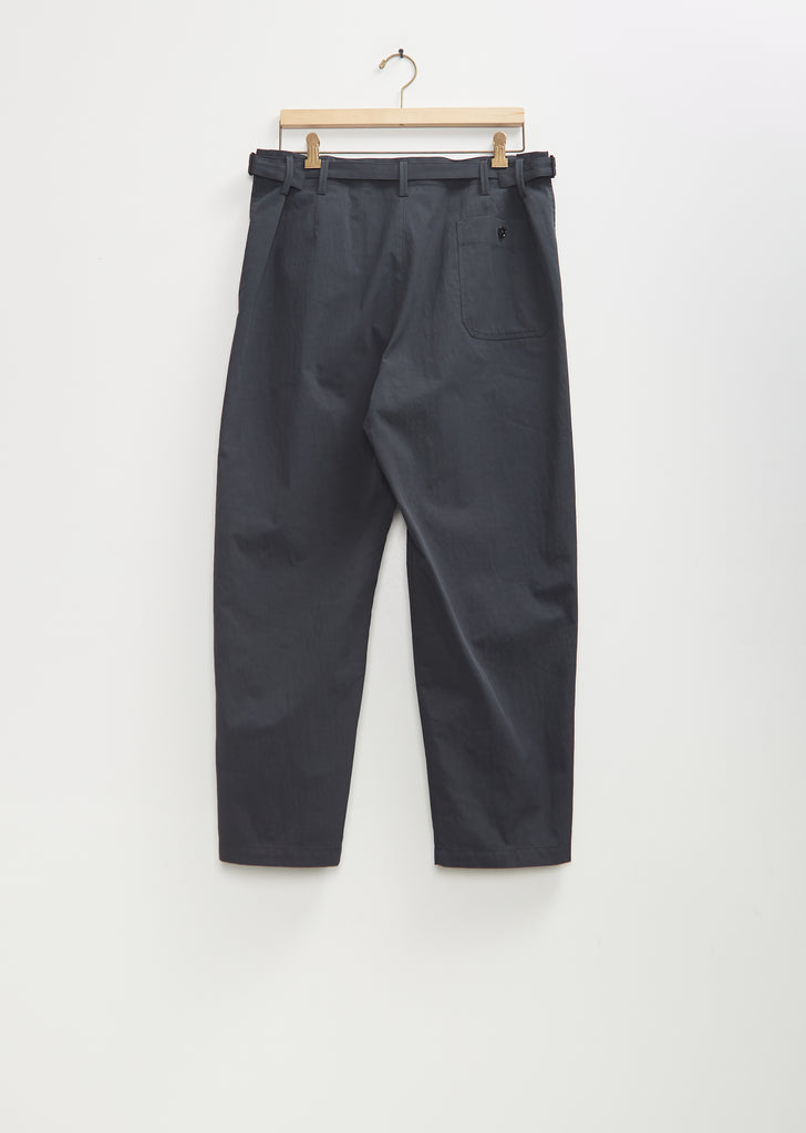 Cotton Blend Carrot Pants