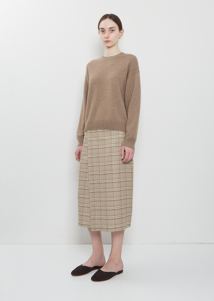 Cashmere Knit Pullover Sweater