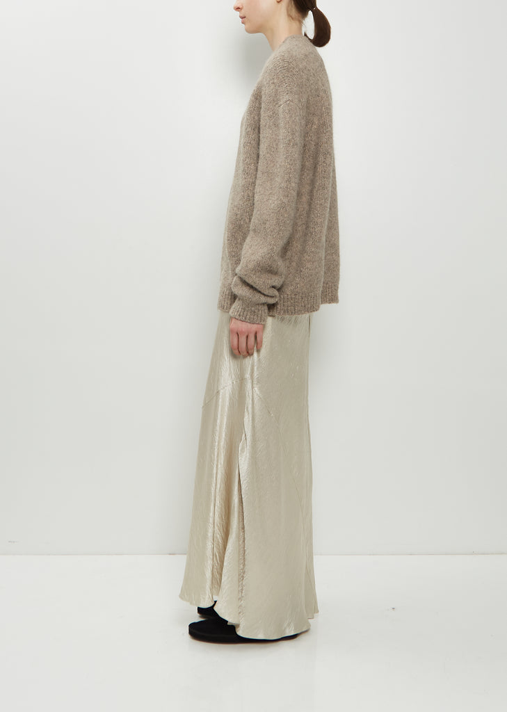Loft Alpaca Pima Cotton Crewneck Sweater