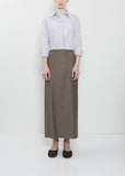 Cara Wool Straight Skirt