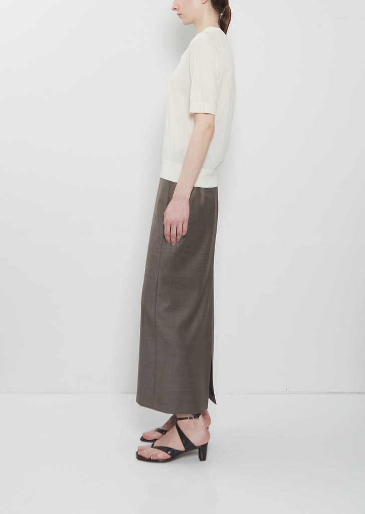 Migo Fine Cashmere Polo — Ivory