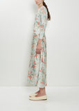 Satin Hip Detail Easy Skirt