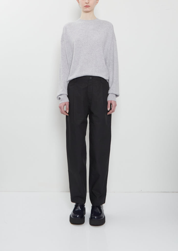 Pico Cotton Pant — Black