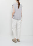 Mistle Cashmere Shell — Grey Melange