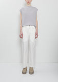 Pico Cotton Pant — White