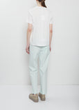 Tag Fine Cotton Jersey T-Shirt — White