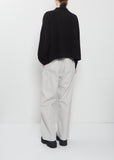 Meltem Superfine Wool Cardigan — Black