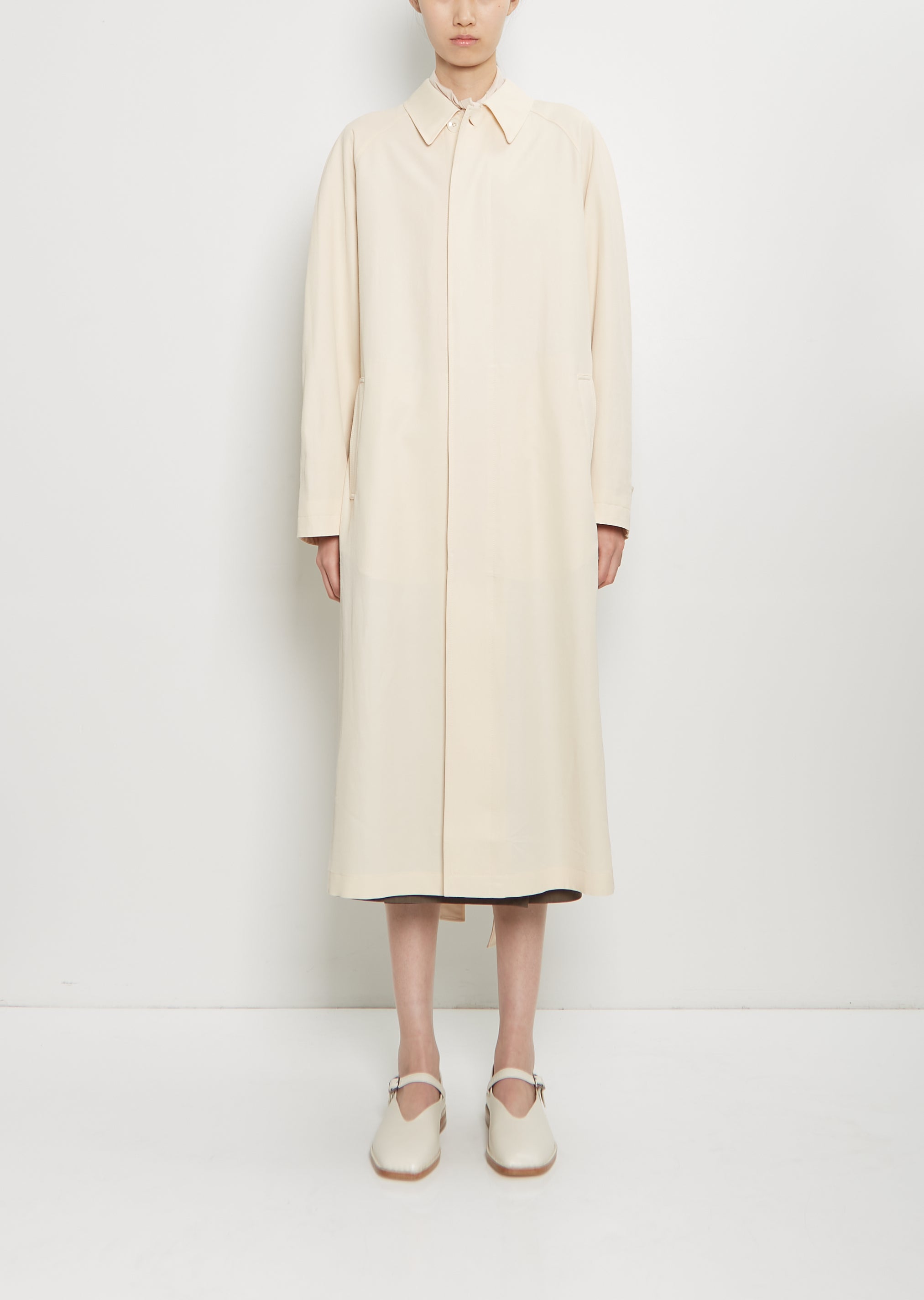 コート LEMAIRE SS25 OVERCOAT (CO1104 LF1352 BG238) LEMAIRE-OVERCOAT-CO1104 LF1352 BG238 – Dope