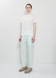 Tag Fine Cotton Jersey T-Shirt — White