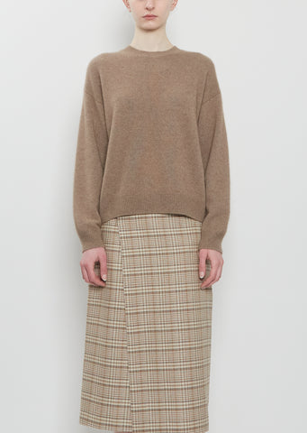 Cashmere Knit Pullover Sweater