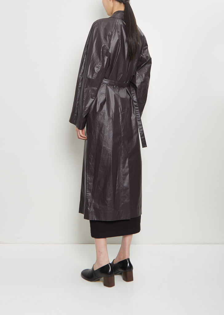 Light Belted Cotton Coat